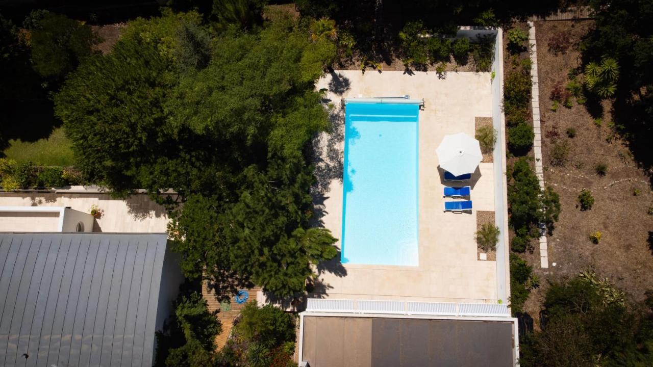 Edles Apartment In Architektenvilla Mit Grossem Pool, Sauna, Dachterrasse Und Malerischem Garten Pataias Esterno foto